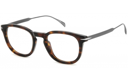 Monturas - David Beckham Eyewear - DB 7122 - 4HU HAVANA DARK RUTHENIUM