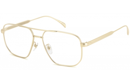 Monturas - David Beckham Eyewear - DB 7124 - AOZ MATTE GOLD