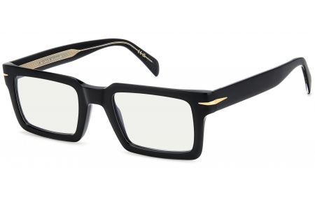 Monturas - David Beckham Eyewear - DB 7126 - 807 BLACK // CLEAR MIRROR
