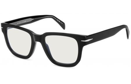 Monturas - David Beckham Eyewear - DB 7130 - 807 BLACK // CLEAR MIRROR