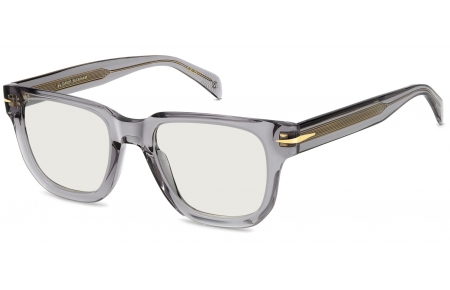 Monturas - David Beckham Eyewear - DB 7130 - KB7 GREY // CLEAR MIRROR