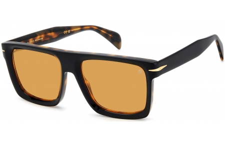 Gafas de Sol - David Beckham Eyewear - DB 7134/S - WR7 (VS) BLACK // ORANGE HIGHT CONTRAST