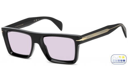 Gafas de Sol - David Beckham Eyewear - DB 7148/S - 807 (KE) BLACK // VIOLET GREY PHOTOCHROMIC