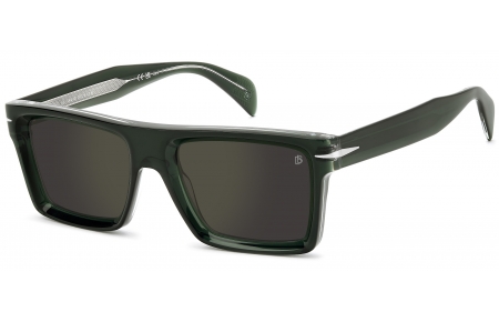 Gafas de Sol - David Beckham Eyewear - DB 7148/S - B59 (QU) GREEN CRYSTAL // GREY YELLOW MIRROR