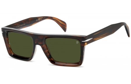 Gafas de Sol - David Beckham Eyewear - DB 7148/S - EX4 (QT) BROWN // GREEN