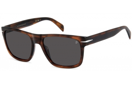 Gafas de Sol - David Beckham Eyewear - DB 7150/S - EX4 (IR) BROWN HORN // GREY