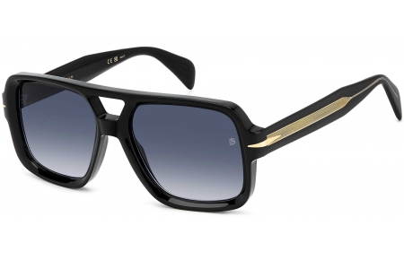 Gafas de Sol - David Beckham Eyewear - DB 7151/S - 807 (08) BLACK // DARK BLUE GRADIENT