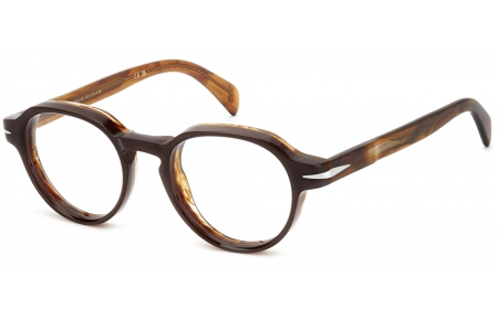 Monturas - David Beckham Eyewear - DB 7153 - EX4 BROWN HORN