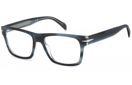Monturas - David Beckham Eyewear - DB 7155 - BAV STRIPED BLUE CRYSTAL