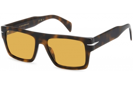Gafas de Sol - David Beckham Eyewear - DB 7161/S - WR9 (HO) BROWN HAVANA // YELLOW