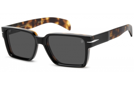 Gafas de Sol - David Beckham Eyewear - DB 7162/S - WR7 (IR) BLACK HAVANA // GREY