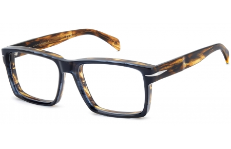 Monturas - David Beckham Eyewear - DB 7168 - 0IU BLUE HAVANA