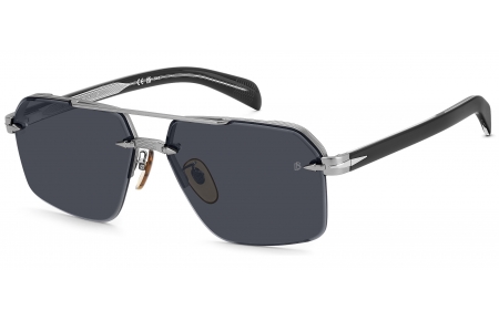 Gafas de Sol - David Beckham Eyewear - DB 7170/S - 85K (2K) PLATINIUM BLACK // GREY ANTIREFLEX