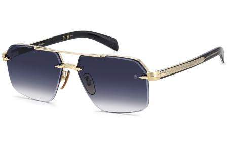 Gafas de Sol - David Beckham Eyewear - DB 7170/S - RHL (84) GOLD BLACK // BLUE GRADIENT ANTIREFLEX