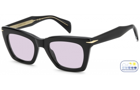Gafas de Sol - David Beckham Eyewear - DB 99/MIAMI - 807 (KE) BLACK // VIOLET GREY PHOTOCHROMIC