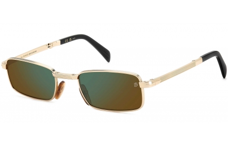 Gafas de Sol - David Beckham Eyewear - DB 99/ORIGAMI - RHL (MT) HAVANA GOLD BLACK // GREEN MIRROR