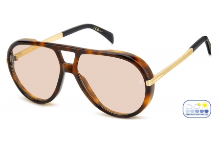 Gafas de Sol - David Beckham Eyewear - DB 99/VOYAGER - 2IK (3O) HAVANA // NUDE PHOTOCROMATIC