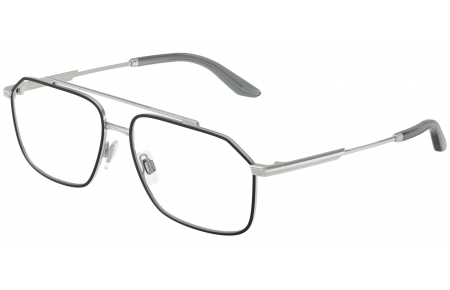Monturas - Dolce & Gabbana - DG1364 - 1324  MATTE BLACK SILVER