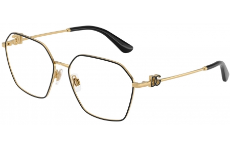 Monturas - Dolce & Gabbana - DG1366 - 1334  BLACK GOLD