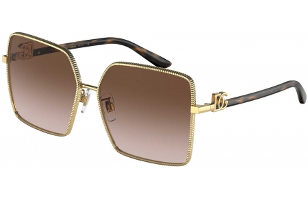 Gafas de Sol - Dolce & Gabbana - DG2279 - 02/13 GOLD // BROWN GRADIENT