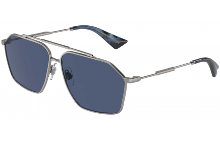 Gafas de Sol - Dolce & Gabbana - DG2303 - 04/80 GUNMETAL // DARK BLUE