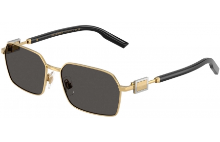 Gafas de Sol - Dolce & Gabbana - DG2316 - 02/87 GOLD // DARK GREY