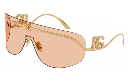 Gafas de Sol - Dolce & Gabbana - DG2320 - 02/73 GOLD // LIGHT BROWN