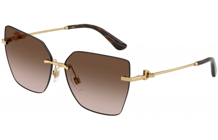 Gafas de Sol - Dolce & Gabbana - DG2321 - 02/13 GOLD // BROWN GRADIENT