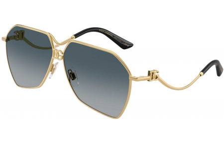 Gafas de Sol - Dolce & Gabbana - DG2326 - 02/79 GOLD // GREY GRADIENT