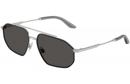 Gafas de Sol - Dolce & Gabbana - DG2328 - 132487  SILVER MATTE BLACK // DARK GREY