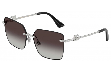 Gafas de Sol - Dolce & Gabbana - DG2332B - 05/8G SILVER // GREY GRADIENT
