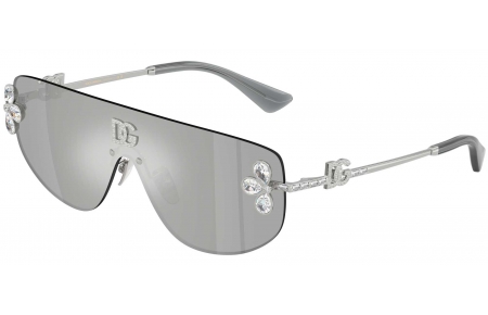 Gafas de Sol - Dolce & Gabbana - DG2333B - 05/8V SILVER // SILVER MIRROR