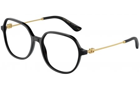 Monturas - Dolce & Gabbana - DG3364 - 501 BLACK