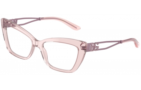 Monturas - Dolce & Gabbana - DG3375B - 3148  TRANSPARENT PINK