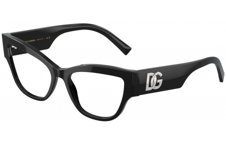 Monturas - Dolce & Gabbana - DG3378 - 501 BLACK