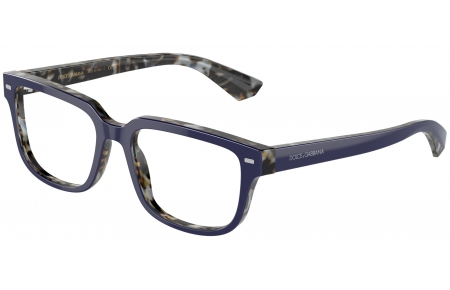 Monturas - Dolce & Gabbana - DG3380 - 3423 BLUE ON HAVANA BLUE