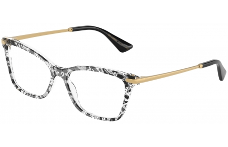 Monturas - Dolce & Gabbana - DG3393 - 3287  BLACK LACE