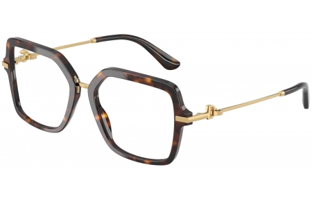 Monturas - Dolce & Gabbana - DG3396 - 502  HAVANA