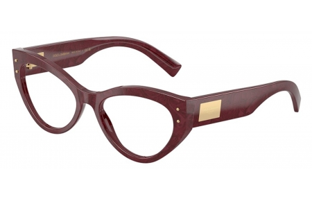 Monturas - Dolce & Gabbana - DG3403 - 3442  BORDEAUX CORD