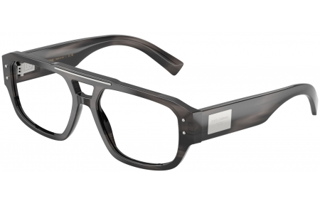 Monturas - Dolce & Gabbana - DG3406 - 3440  STRIPED GREY