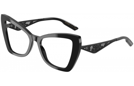 Monturas - Dolce & Gabbana - DG3409 - 501  BLACK