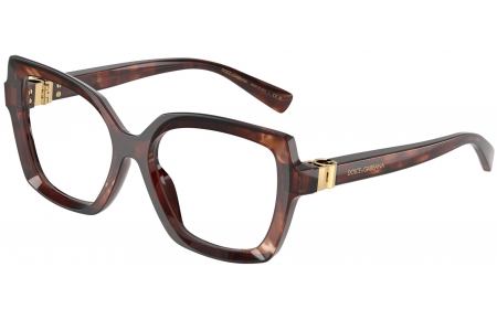 Monturas - Dolce & Gabbana - DG3413 - 3222  HAVANA RED