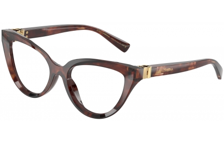 Monturas - Dolce & Gabbana - DG3414 - 3222  HAVANA RED
