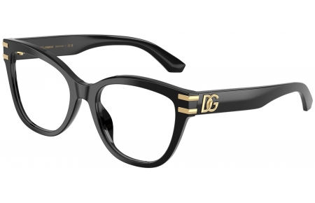 Monturas - Dolce & Gabbana - DG3418 - 501  BLACK