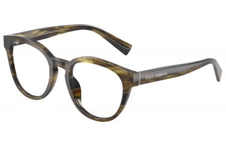 Monturas - Dolce & Gabbana - DG3421 - 3066  STRIPED GREEN