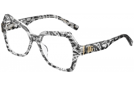 Monturas - Dolce & Gabbana - DG3429 - 3287  BLACK LACE