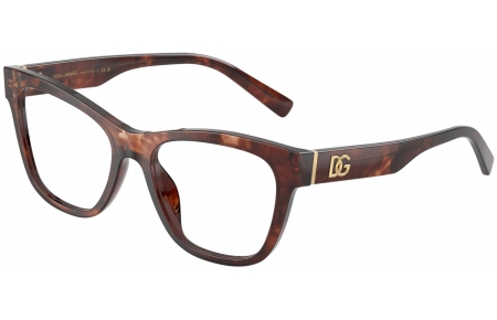 Monturas - Dolce & Gabbana - DG3430 - 3222  HAVANA DARK RED
