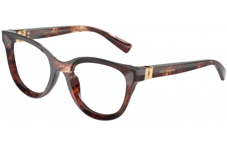 Monturas - Dolce & Gabbana - DG3437 - 3222  HAVANA RED