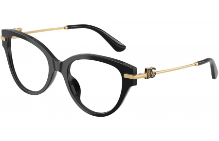 Monturas - Dolce & Gabbana - DG3438 - 501 BLACK
