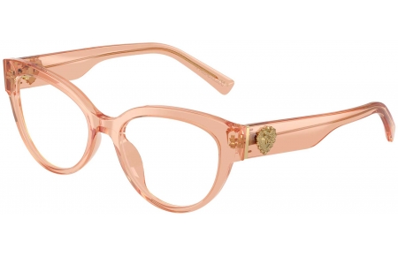 Monturas - Dolce & Gabbana - DG3440 - 3226  TRANSPARENT PEACH